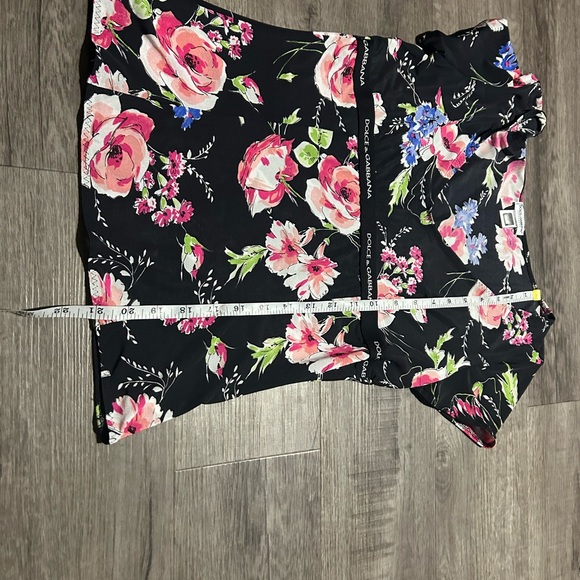 Vintage Dolce & Gabbana Underwear Stretch Logo Band T-Shirt - Picture 6 of 8